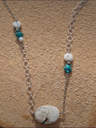 Collier pierre naturelle - en,