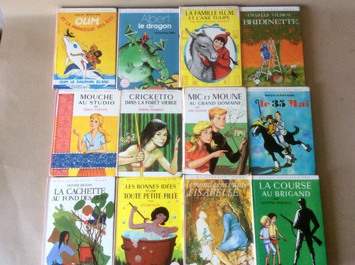 Bibliothèque rose lot - de, 12
