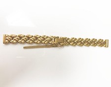 STAINLESS STEEL GOLD 10MM BRACELET ADJUSTABLE BANGLE BRACELET 