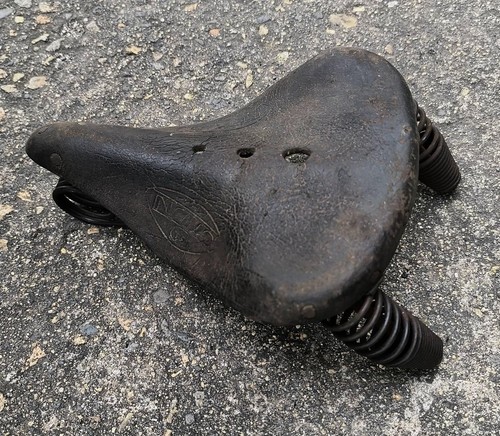 Selle cuir ressort novo - a,