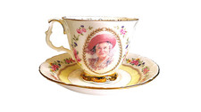 ROYAL ALBERT-QUEEN ELIZABETH-THE QUEEN MOTHER 100TH YEAR 1900-2000-Tea Cup
