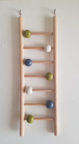 échelle bois pour oiseaux - bois,