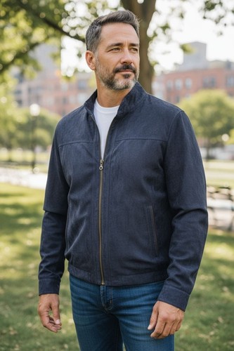 Veste blouson simili cuir - blouson,