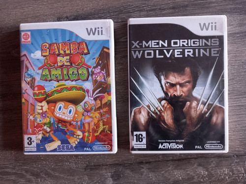Lot jeux wii samba amigo - 2,