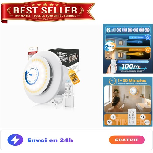 Extracteur air 100 vmc - d'air,