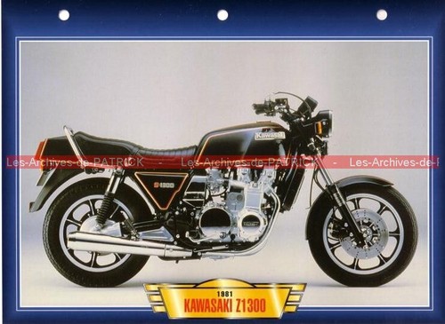 Kawasaki 1300 z1300 1981 - z1300,