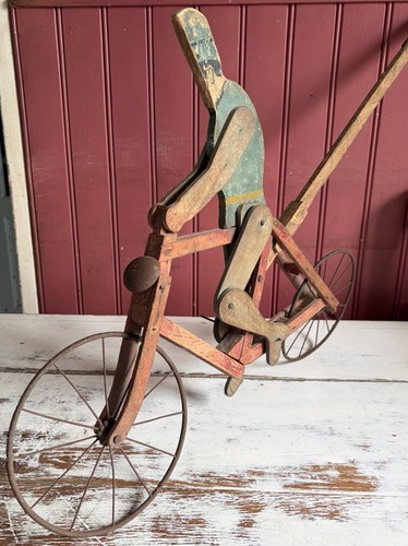 Rare cycliste jouet ancien - rare,