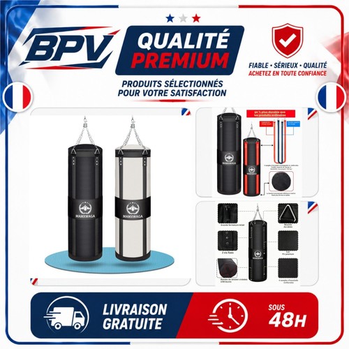 Sac frappe boxe 120 cm - frappe,
