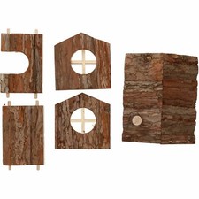 Lit cabane forestière