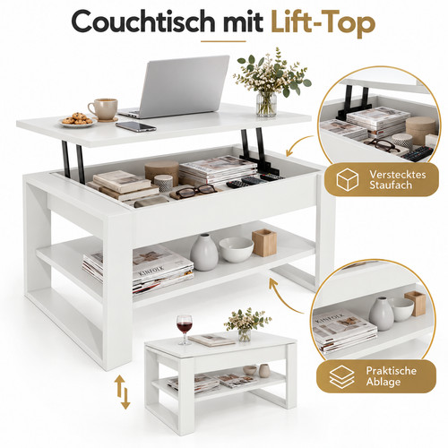 Table basse réglable - , en