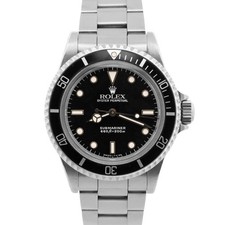 VINTAGE Rolex Submariner Spider Black 40mm Stainless Steel Automatic 5513