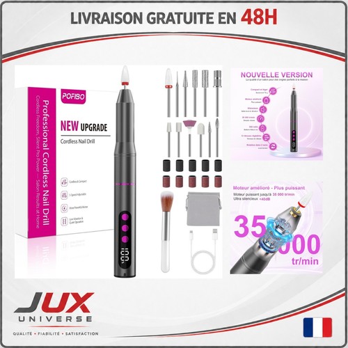 Pofibo ponceuse ongles - ponceuse, à