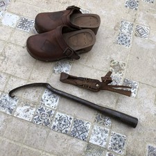 Anciens outils de sabotier