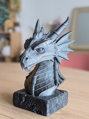 Statue dragon gothique - gothique, dark