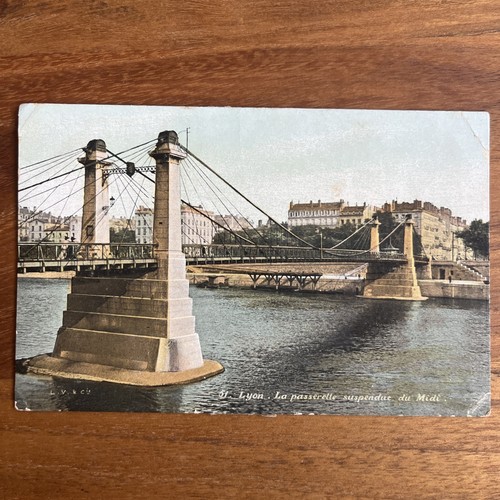 Cpa lyon la passerelle - cpa,