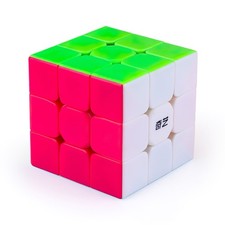 QiYi Warrior S 3x3 Magic Speed Cube Smooth Stickerless Puzzle Toy – From France
