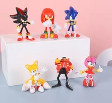 • 6 Figurines Sonic Le