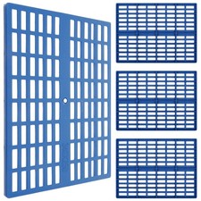  4 Pcs Tapis De Pour Cage À Lapin Coussinets Animaux Compagnie Sol