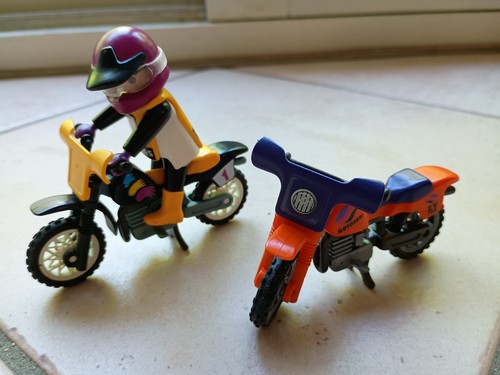 Playmobil lots motos kart