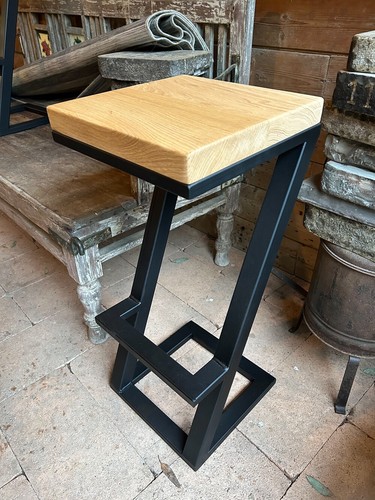 Tabouret sur mesure bois - sur,