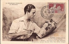 Carte maximum - n° 212 Expo internationale des arts décoratifs. Potier