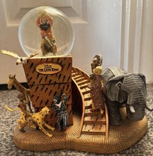 Disney The Lion King Musical Broadway Snowglobe –Plays “The Circle of Life” Rare