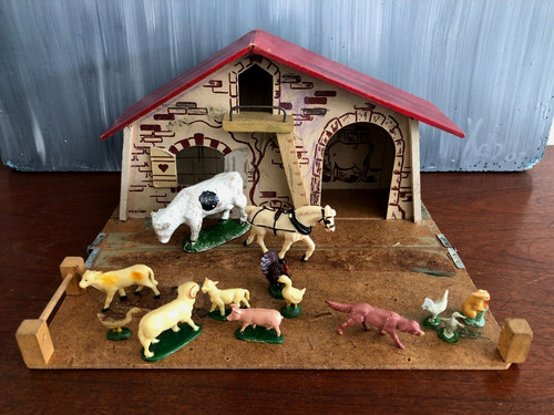 Ancienne ferme bois - ancienne, en