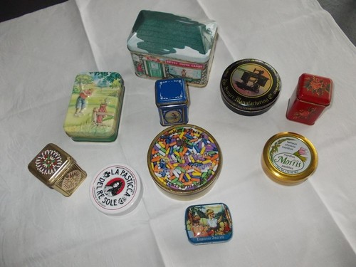 Boites bonbons vides lot - , :