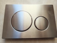 Geberit Sigma Plate Silver Metal/Chrome