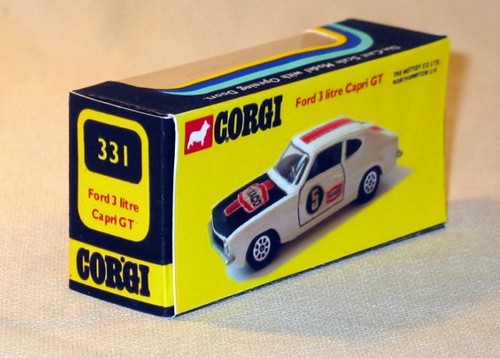 Corgi toys 331 ford capri - toys,