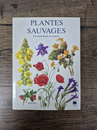 Livre plantes sauvages - livre, 256