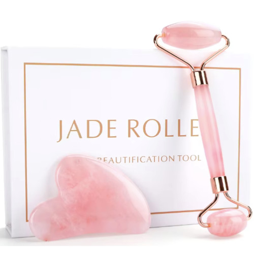 Rouleau facial quartz rose - rouleau, et
