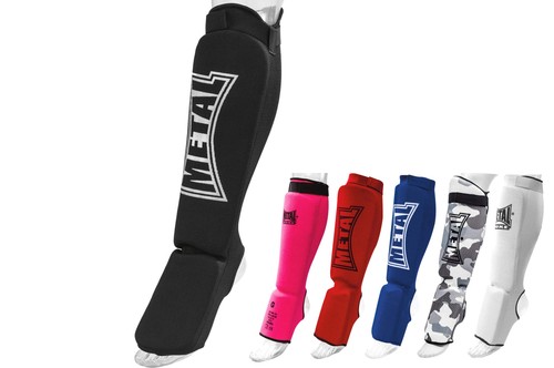 Protège tibias pieds noir - noir, xs