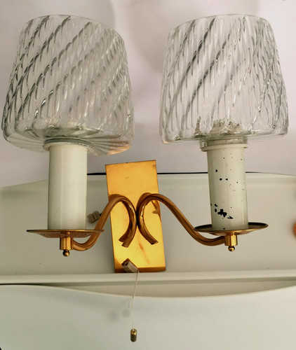 Applique murale double vintage