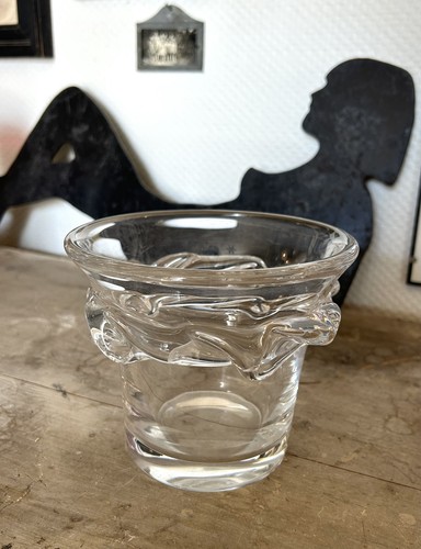 Ancien vase cristal daum - ancien, en
