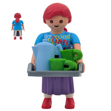 Playmobil figurine de serveuse