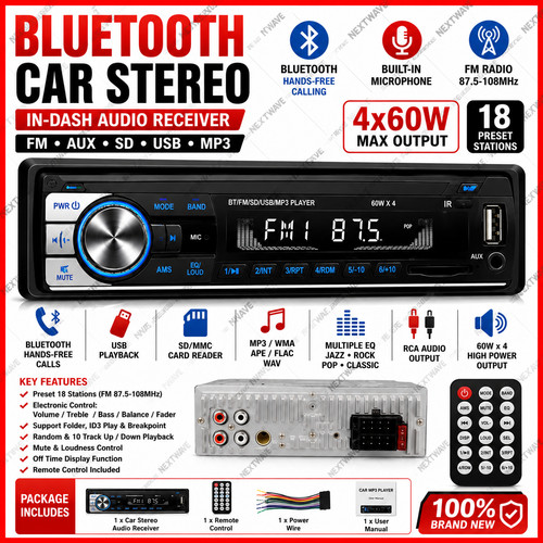 Bluetooth car stereo mp3 - car,