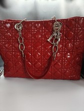 Sac Lady Dior Large Rouge
