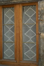 Lot de deux rideaux salon en