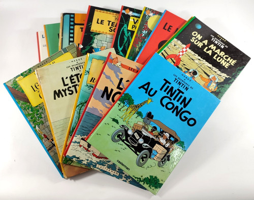 Lot tintin envoi - 14,