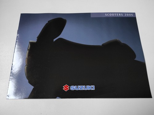 Suzuki scooters gamme 2006 - scooters,