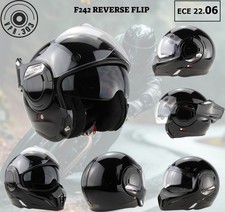 Casque moto modulable double