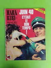 HARA KIRI MENSUEL N°153 1974 CHORON ETAT CORRECT COMPLET