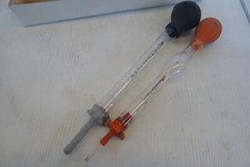 vintage shell car battery density meter