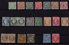Colonies Générales - collection de timbres oblitérés dont signés cote +1700€