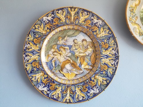 Grand plat assiette - , murale