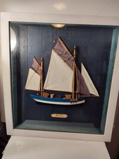 WINDOW FRAME BOAT HALF HULL TUNA BOAT 55X60 CM AQUAVENTURE NEW BOX 3
