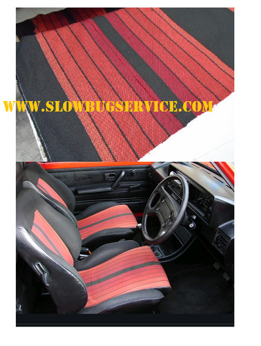 Golf mk1 gti tissu pour - -,