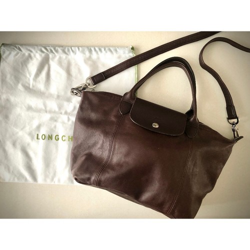 Longchamp pliage cuir - longchamp,