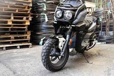 Upgraded Front Fender Tire Hugger Mudguard for Yamaha Zuma 125 2022-2025